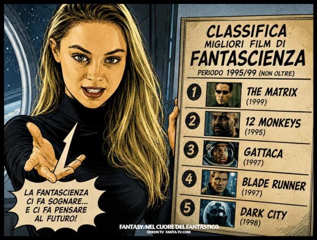 Rubrica: Classifica di Fantasy dei film e telefilm preferiti dagli spettatori