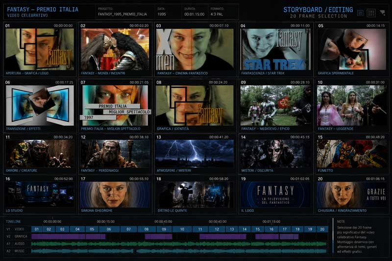 Fantasy, nel cuore del fantastico. Programma TV