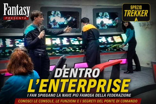 Dentro l'Enterprise di Star Trek. Quando i trekker salirono a bordo dell’astronave