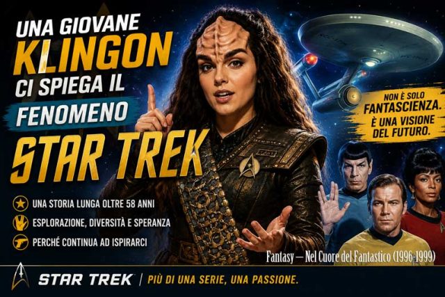 Una giovane Klingon ci spiega il fenomeno Star Trek